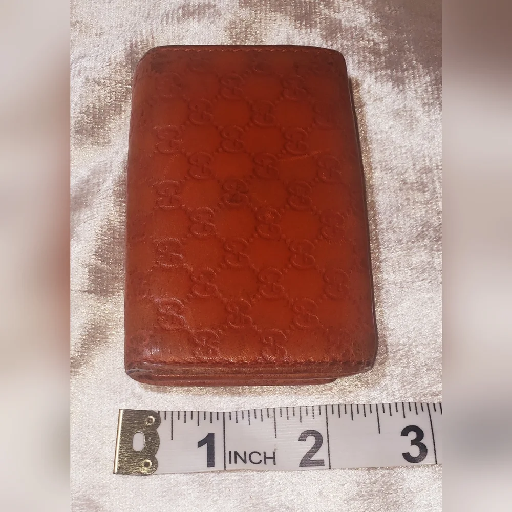 Gucci Vintage GG Guccissima 6 Key Leather Key Wallet - Host Pick - Picture 15 of 17